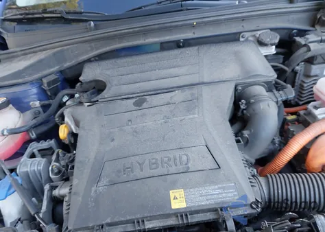 2020 Hyundai Ioniq Blue из США, поврежденный, VIN KMHC65LC4LU231684